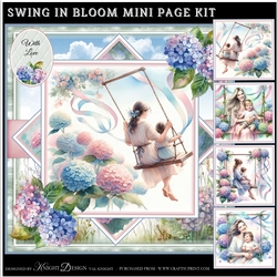 Swing In Bloom Mini Page Kit