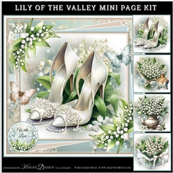 Lily Of The Valley Mini Page Kit