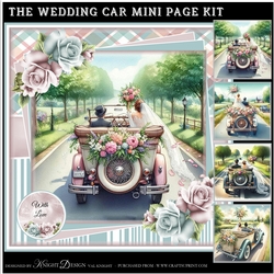The Wedding Car Mini Page Kit