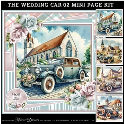 The Wedding Car 02 Mini Page Kit