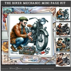 The Biker Mechanic Mini Page Kit