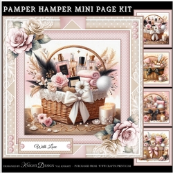 Pamper Hamper Mini Page Kit