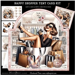 Happy Shopper Tent Card Kit