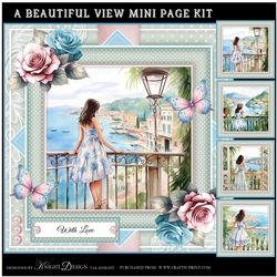 A Beautiful View Mini Page Kit