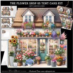Flower Shop 03 Tent Card Kit