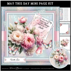May This Day Mini Page Kit