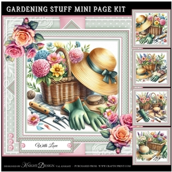 Gardening Stuff Mini Page Kit