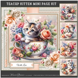 Teacup Kitten Mini Page Kit