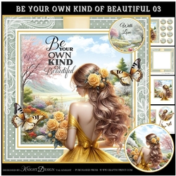 Be Your Own Kind Of Beautiful 03 Mini Page Kit