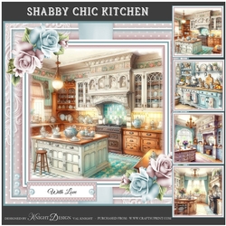 Shabby Chic Kitchen Mini Page Kit