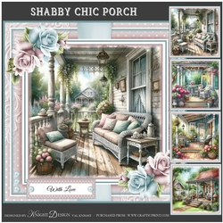 Shabby Chic Porch Mini Page Kit