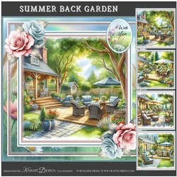 Summer Back Garden Mini Page Kit