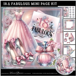 18 & Fabulous Mini Page Kit