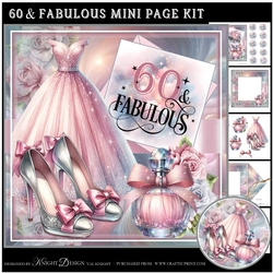 60 & Fabulous Mini Page Kit