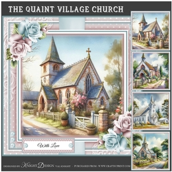 The Quaint Village Church Mini Page Kit
