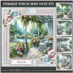 Summer Porch Mini Page Kit