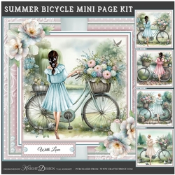 Summer Bicycle Mini Page Kit