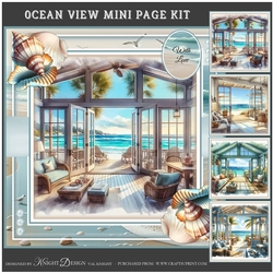 Ocean View Mini Page Kit