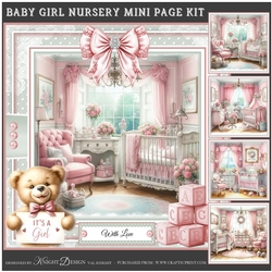 Baby Girl Nursery Mini Page Kit