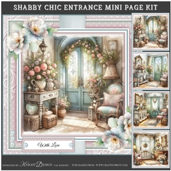 Shabby Chic Entrance Mini Page Kit