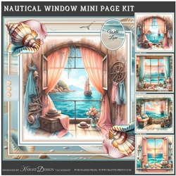 Nautical Window Mini Page Kit