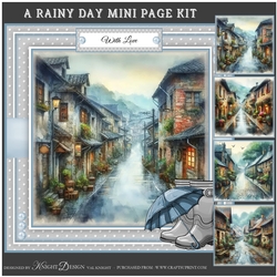 A Rainy Day Mini Page Kit