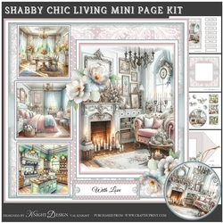 Shabby Chic Living Mini Page Kit