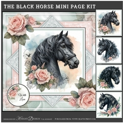 The Black Horse Mini Page Kit