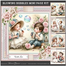 Blowing Bubbles Mini Page Kit
