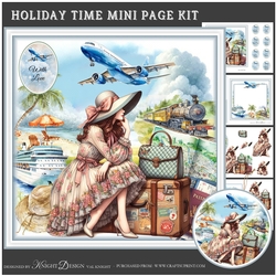 Holiday Time Mini Page Kit