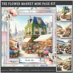 The Flower Market Mini Page Kit