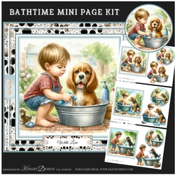 Bathtime Mini Page Kit
