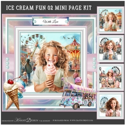 Ice Cream Fun 02 Mini Page Kit