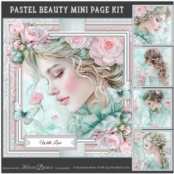 Pastel Beauty Mini Page Kit