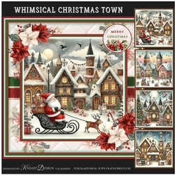 Whimsical Christmas Town Mini Page Kit