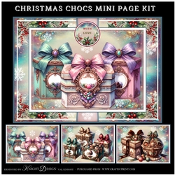 Christmas Chocs Mini Page Kit