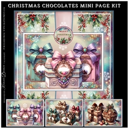 Christmas Chocolates Mini Page Kit