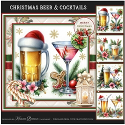 Christmas Beer & Cocktails Mini Page Kit