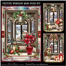 Festive Window Mini Page Kit