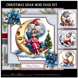 Christmas Gran Mini Page Kit