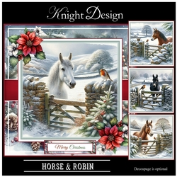 Horse & Robin Mini Page Kit