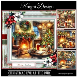 Christmas Eve At The Pub Mini Page Kit