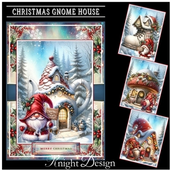 Christmas Gnome House Mini Page Kit