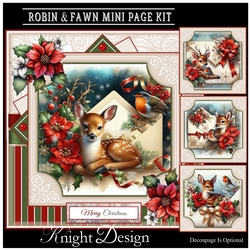 Robin & Fawn Mini Page Kit