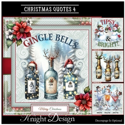 Christmas Quotes 04 Mini Page Kit