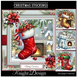 Christmas Stockings Mini Page Kit