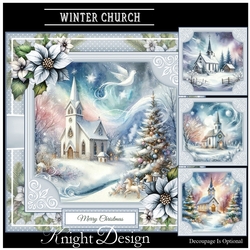 Winter Church Mini Page Kit