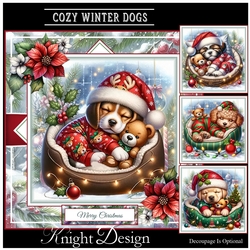 Cozy Winter Dogs Mini Page Kit