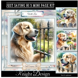 Just Saying Hi 3 Mini Page Kit