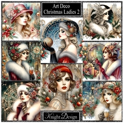 Art Deco Christmas Ladies 2